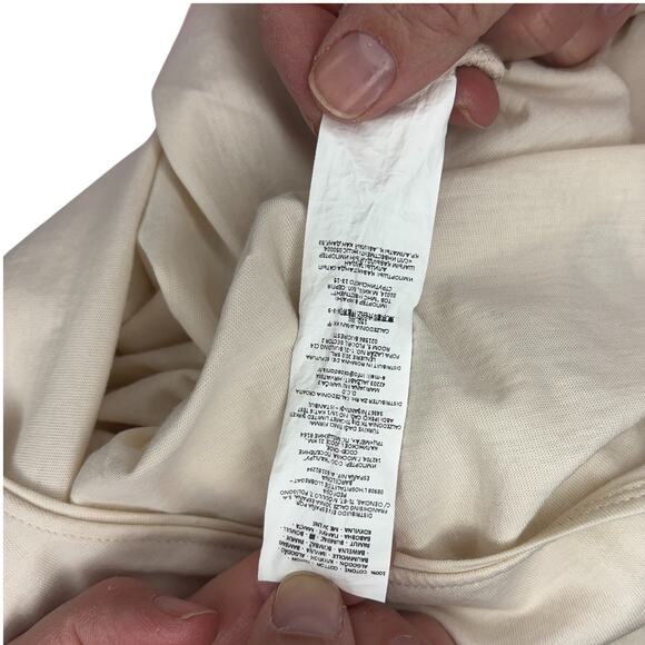 Intimissimi Jersey Knit Top Cream Size Large - Picture 8 of 9